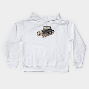 Vintage car Kids Hoodie